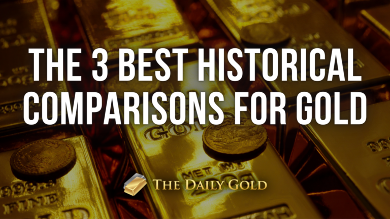 The 3 Best Historical Comparisons for Gold