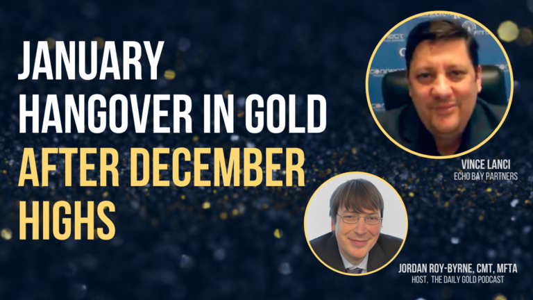 January Hangover in Gold after December Highs